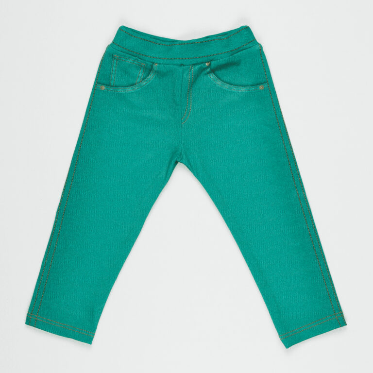 Calça Fake Jeans Bebê e Infantil Verde MiniBoo P