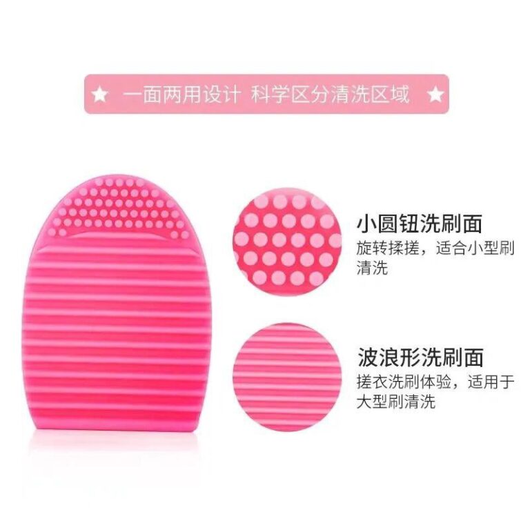 Escova semicircular de silicone esponja de limpeza