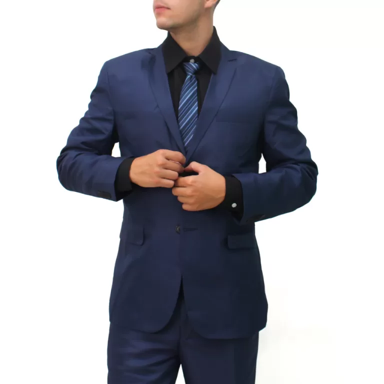 Terno:: slim Microfibra Acetinado Masculino Semi B