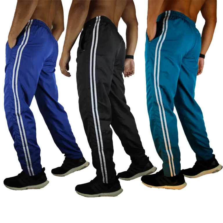 Kit 3 Calças Masculinas Esportivas 3 Bolsos Elás