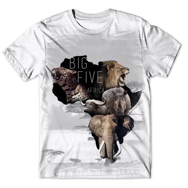 Camisa Camiseta Masculina Africana 2