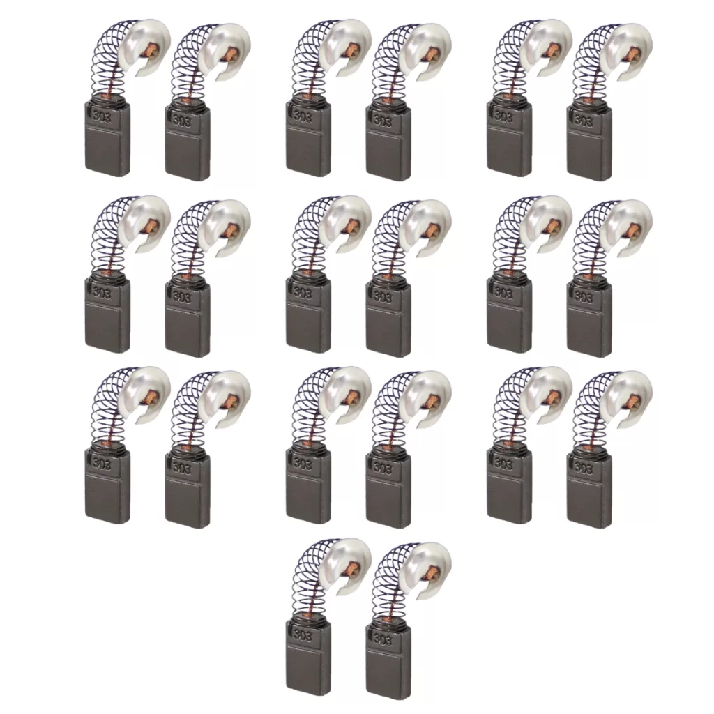 Escovas De Carvao Eletrografite Para Serra Marmore CB303 4100nh 4100ns Mt410 Mcc400 -10 Pares