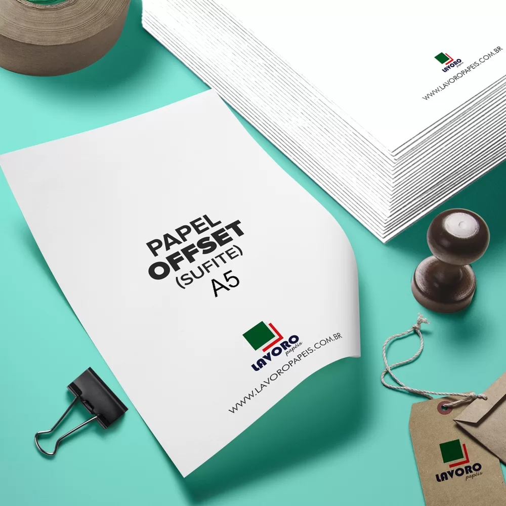 Papel Offset Sulfite 75g A5 250 Folhas
