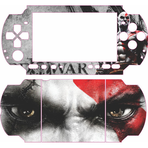 Skin God Of War Para Psp 3000 kratos Deus da guerr