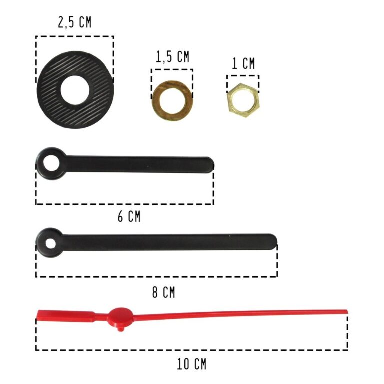 Kit de Máquinas de Relógio Conjunto com Engrenag