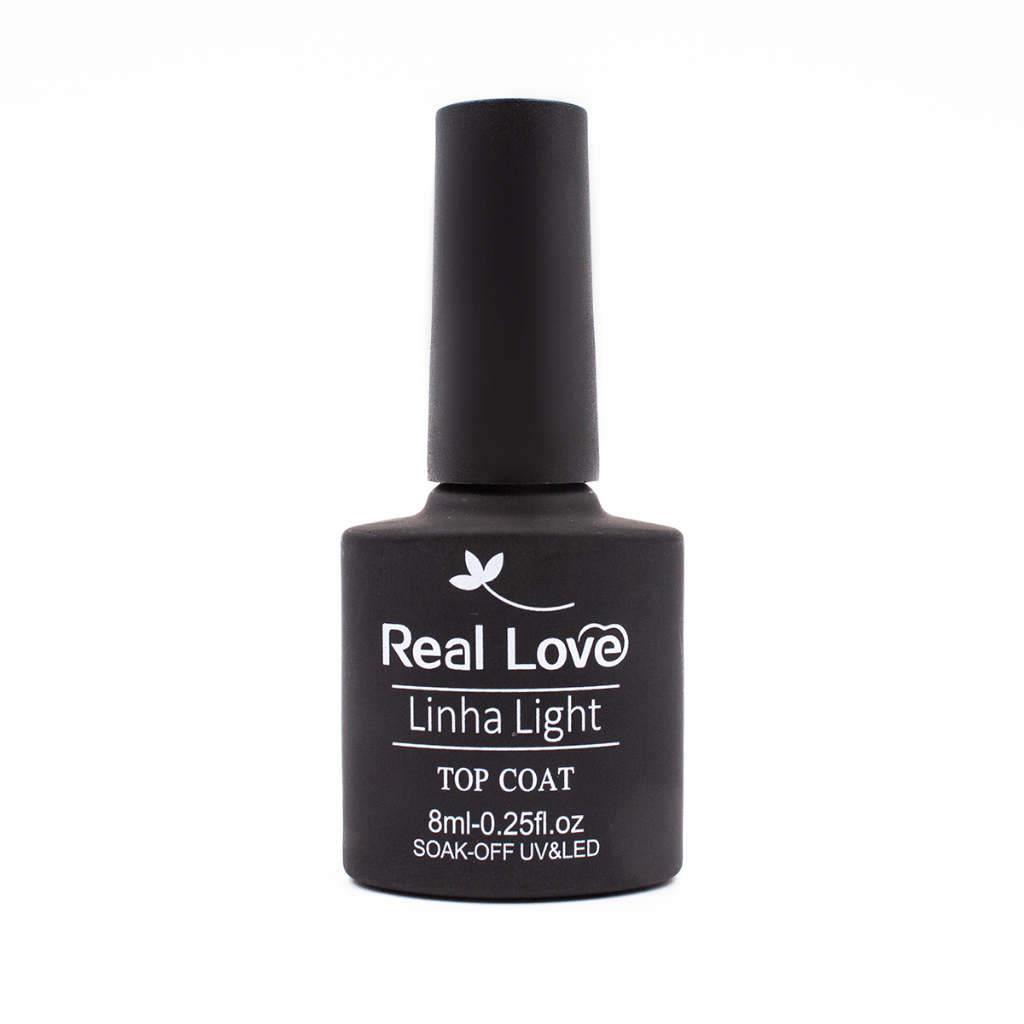 Top Coat Para Unhas Linha Light 8ml – Real Love