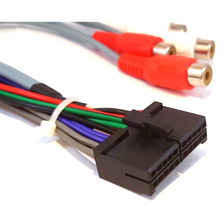 Chicote Dvd Pioneer 7380 7580 8480 Av H-buster C/ Saidas Rca