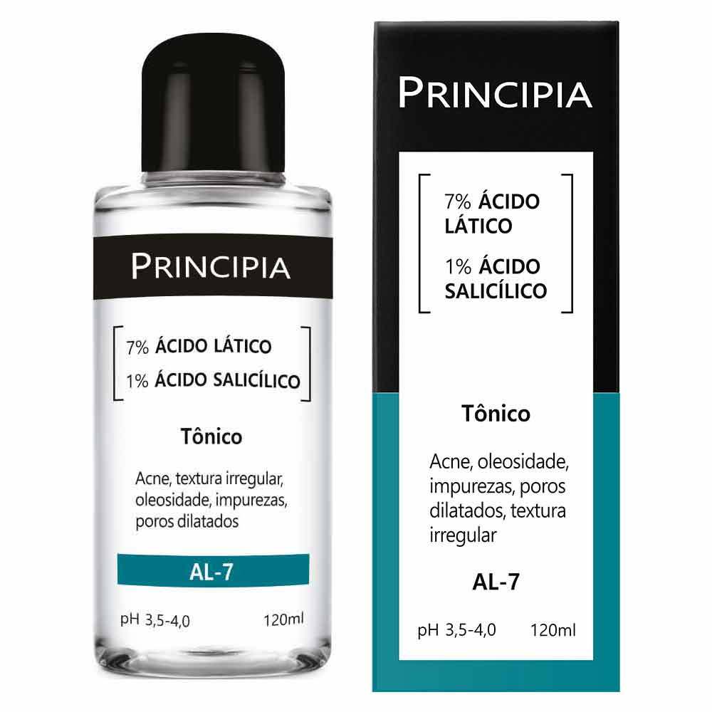 Tônico Principia 7% Ácido Lático + 1% Ácido Salicílico – AL-7