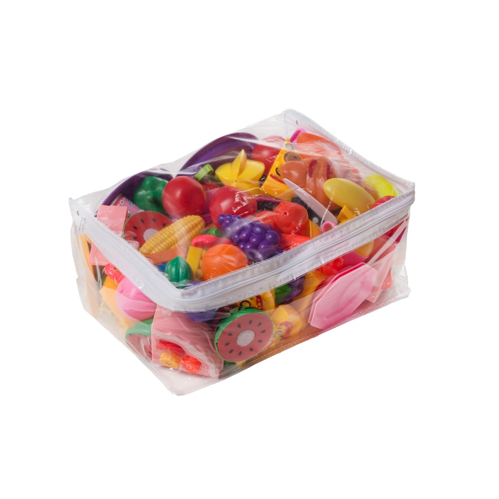 Kit 20 Saco Organizador Guarda Roupa Brinquedos C/ Ziper