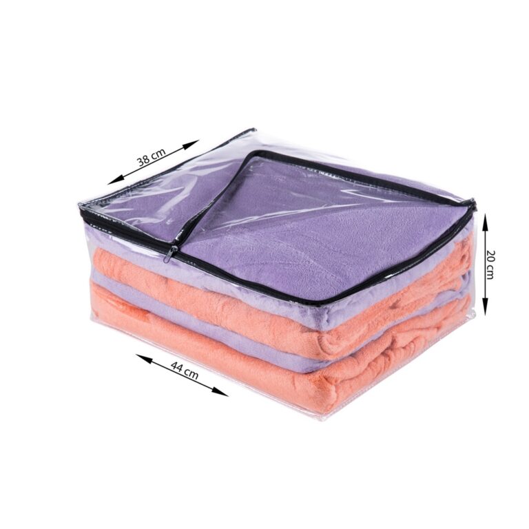 Kit Com 2 Organizador M- Pvc De Enxovais E Roupas 
