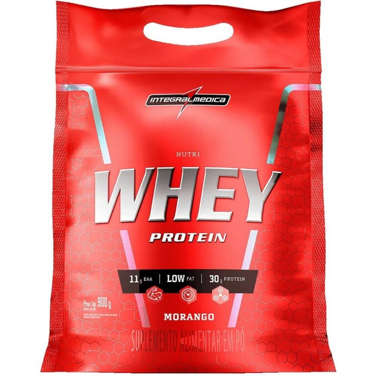 Hipercalórico NutriWhey 900g Pouch Integralmedica