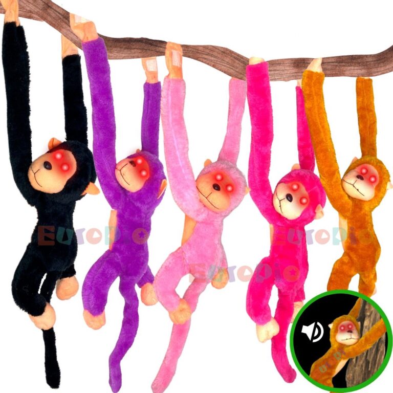 Macaco Braço Longo Macaquinho De Pelúcia Com Som