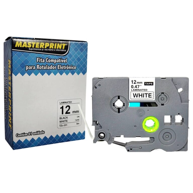Fita para Rotulador Masterprint Compatível TZc-23