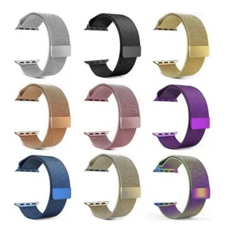 Pulseiras Milanesa Metal para Apple Watch Smart Re