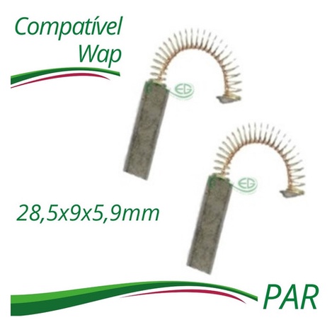 Escovas De Carvão P/ Aspirador Wap Prosdócimo &#