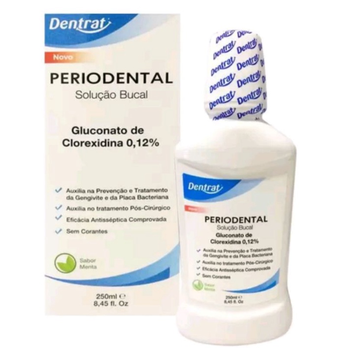 Enxaguante PERIODENTAL DENTRAT com Gluconato de Cl