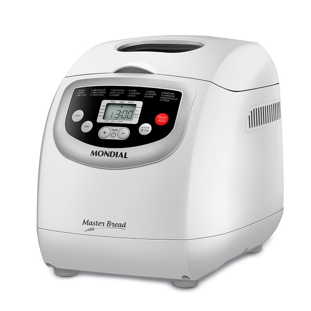 Panificadora Automática 700W 19 programas Master Bread – NPF-54 – Mondial