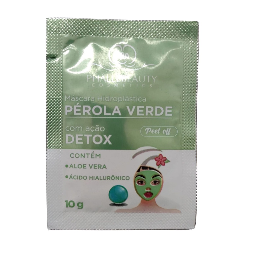 Mascara Facial Hidroplástica Peel Off Pérola Verde – PhalleBeauty