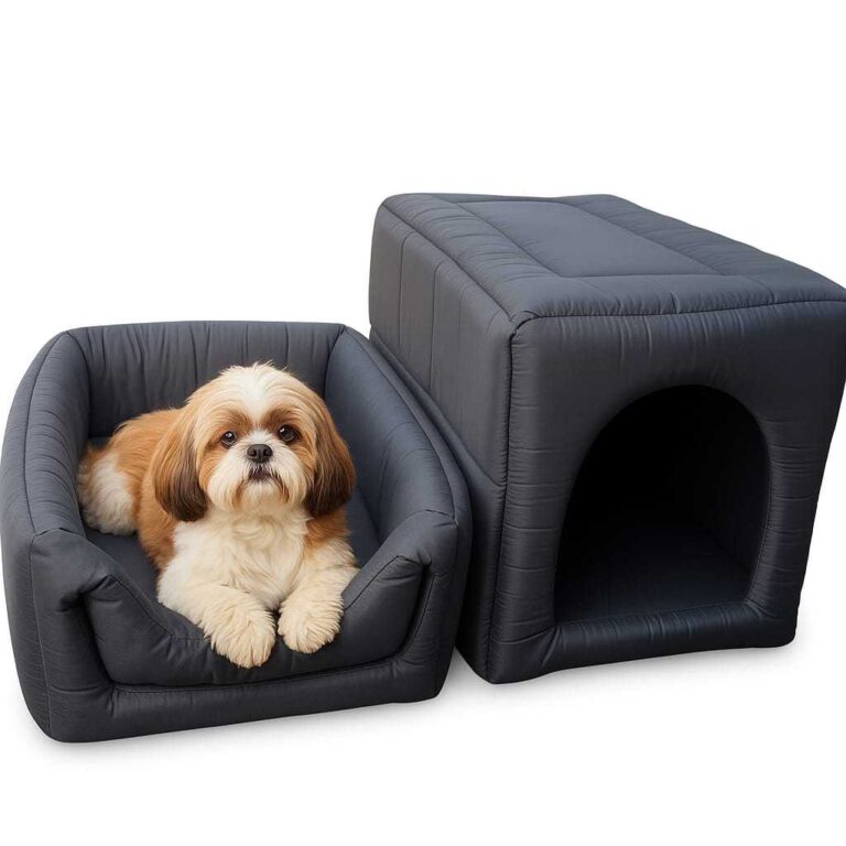 Cama para cachorro ou gato pet 2 em 1- sem estampa