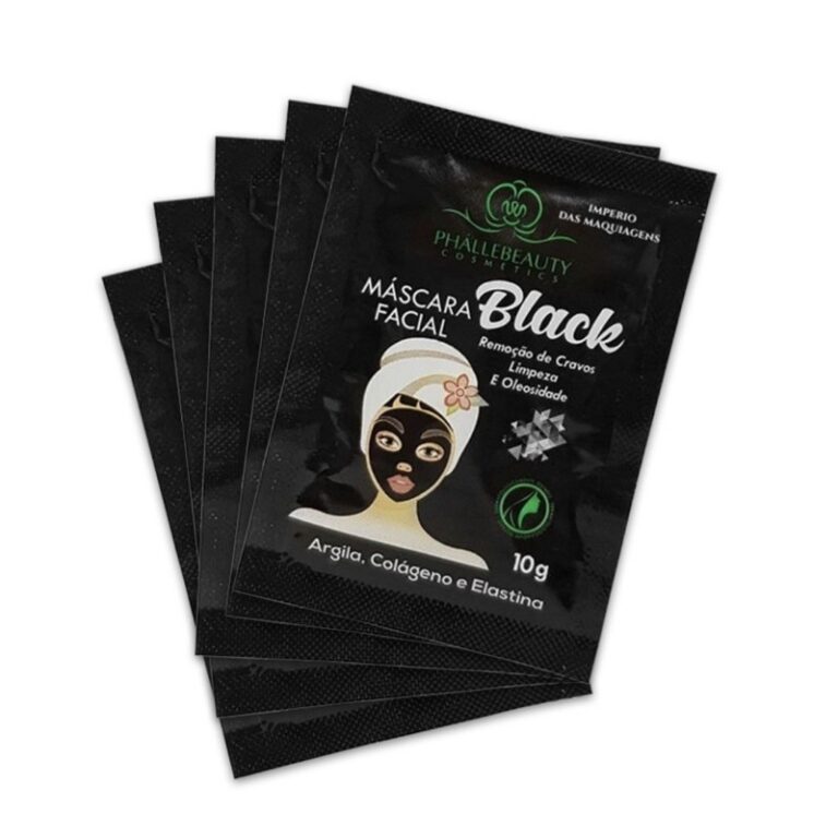 Máscara Facial Black Sachê 10g PhálleBeauty PH0