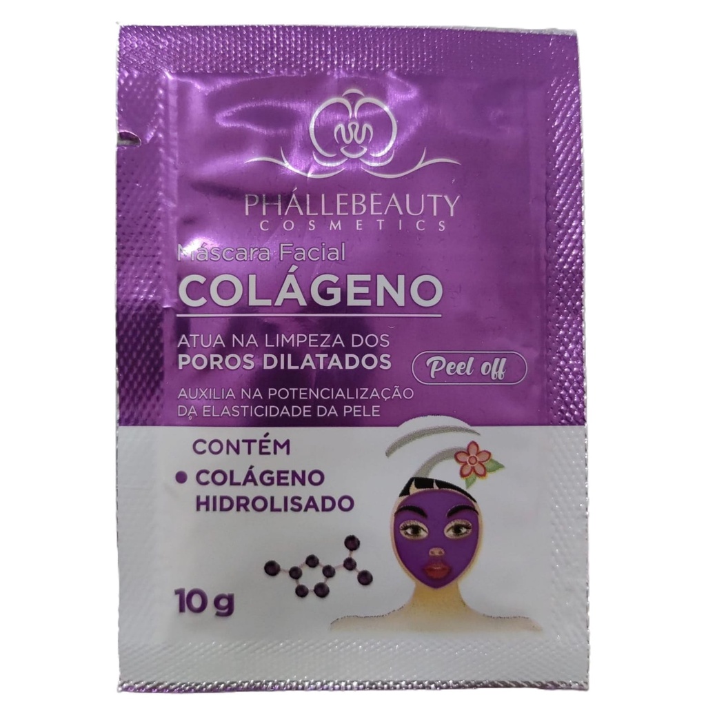 Mascara Facial Peel Off Colágeno – PhalleBeauty PH516