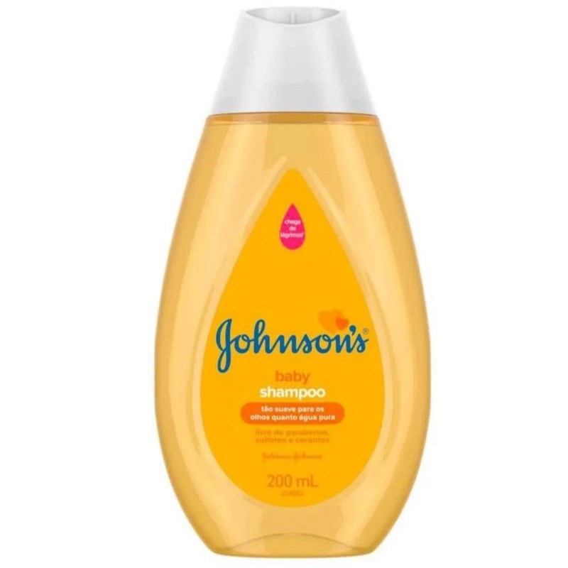 SHAMPOO JOHNSONS BABY- NEUTRO/CABELOS CLAROS/ GOTAS DE BRILHO/ CACHOS DOS SONHOS- 200ml