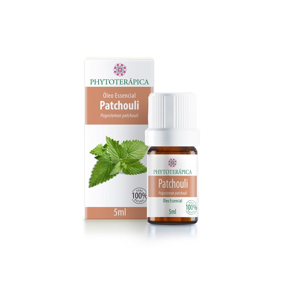 Óleo Essencial De Patchouli 5ml – (Phytoterápica)
