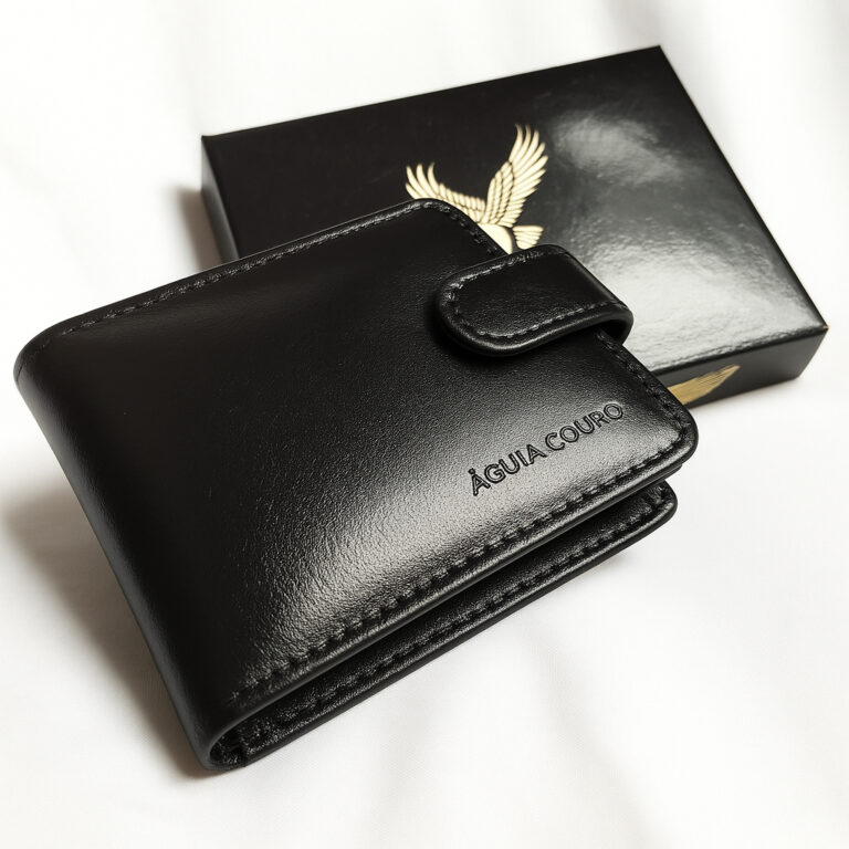 Carteira Masculina Couro 100% Legitimo Premium Com