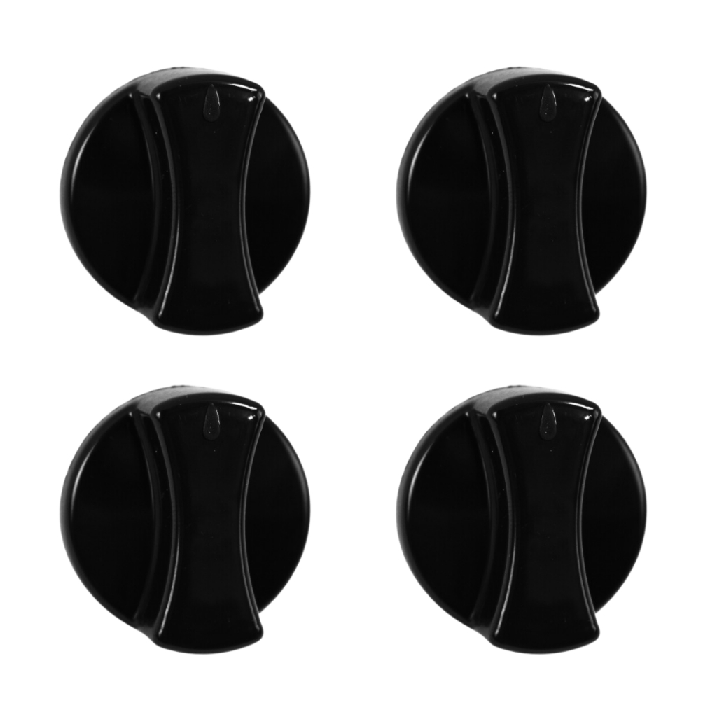 Kit 4 Botões Originais Para Cooktop Fischer 4 Bocas