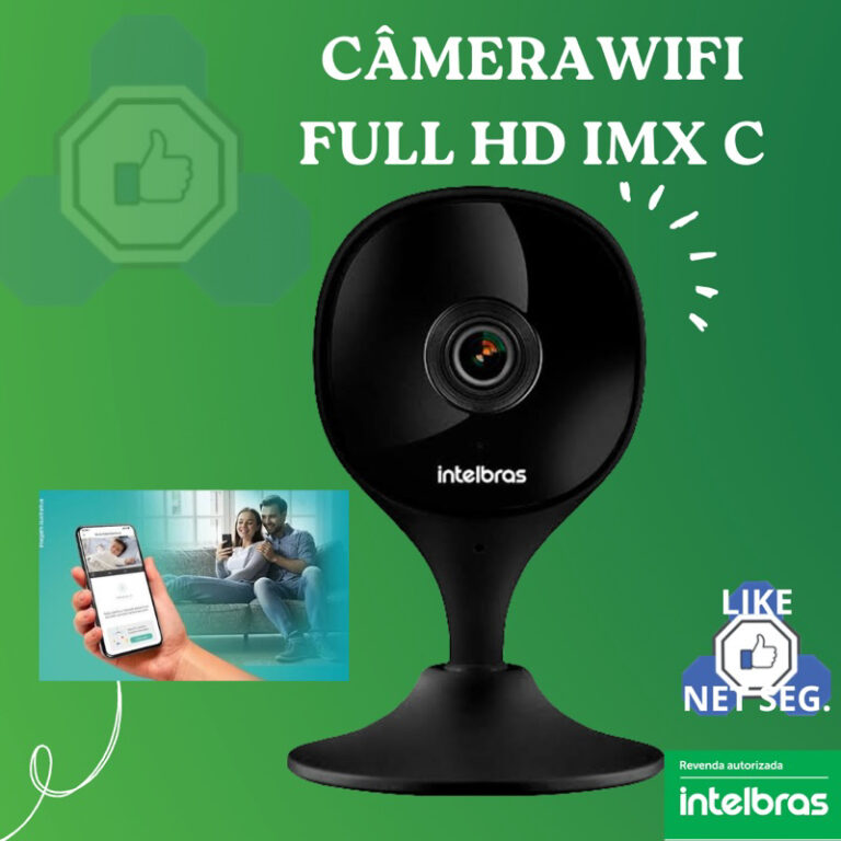 Câmera interna inteligente Wi-Fi Full HD iMX C IN