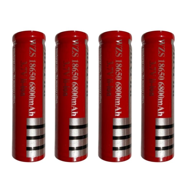Bat Recarregavel 18650  Para Lanterna 6800 WZS 3.7