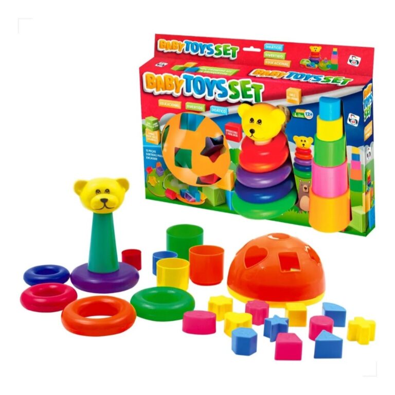 Kit de Brinquedos para Crianças de 1 ano Menino e