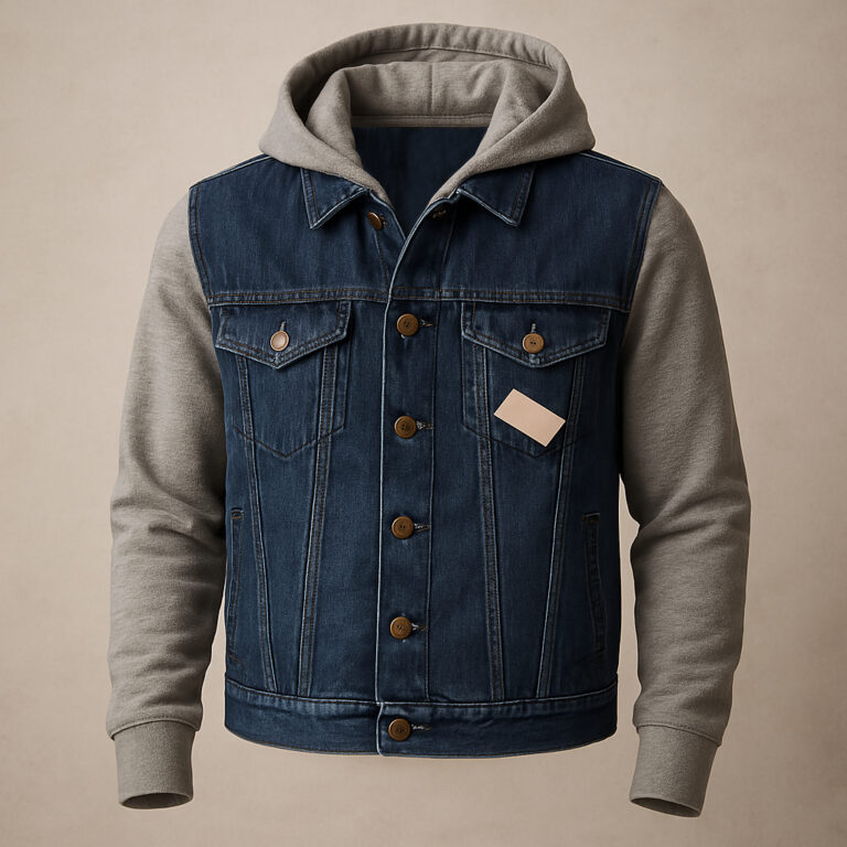 Jaqueta Jeans Blusa infantil Manga Longa Moletom c