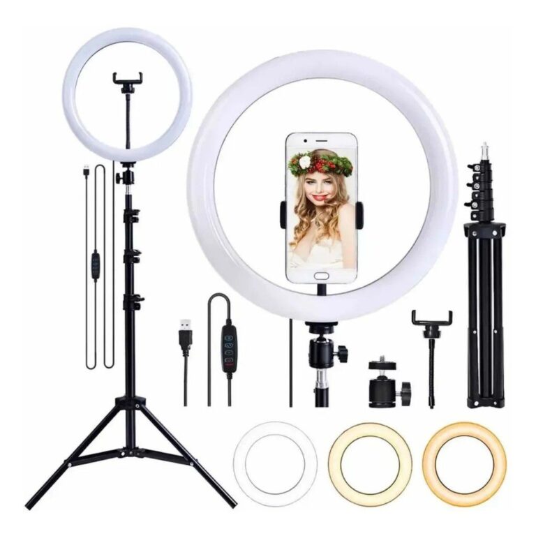 Ring Light Led Iluminador 30cm 12 Polegadas Comple
