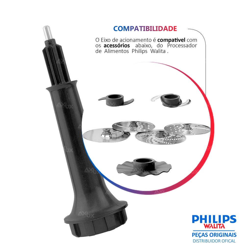 EIXO DO ESPREMEDOR MULTIPROCESSADOR PHILIPS WALITA RI7630 – ORIGINAL
