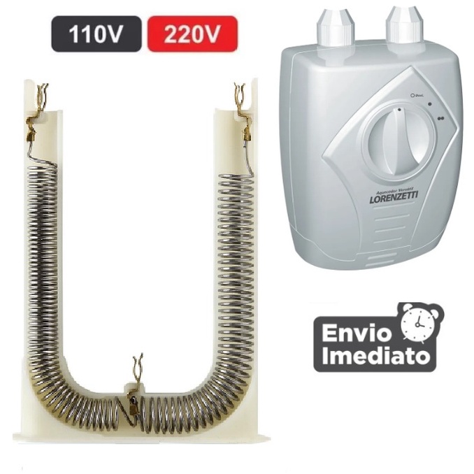 Resistencia Aquecedor Versatil Lorenzetti 3 temper