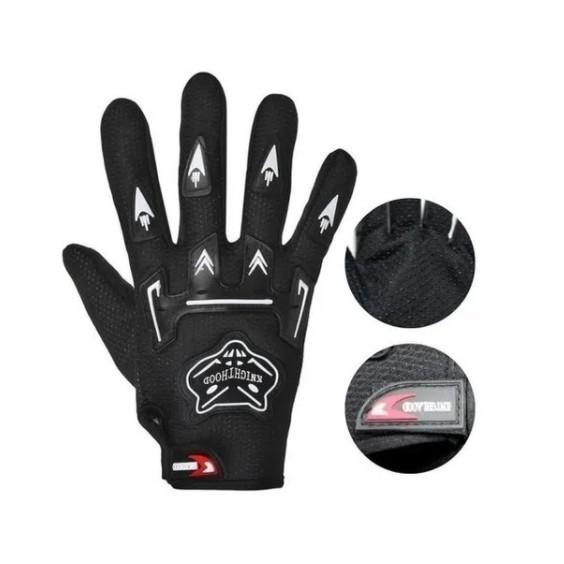 Luva Antideslizante Moto Motoqueiro Motocross Moto