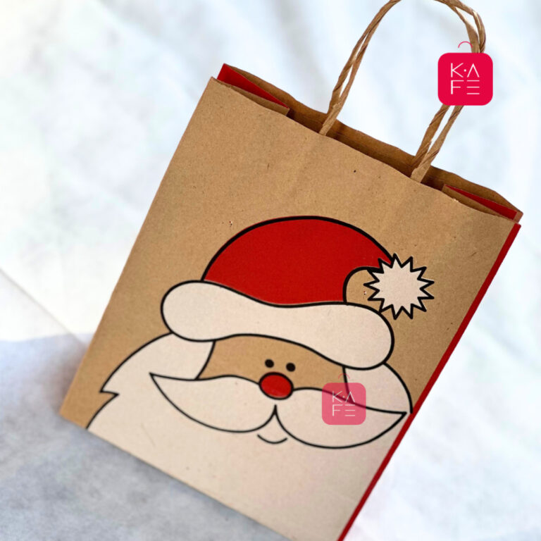 Sacola de Papel Papai Noel – 10 unidades 