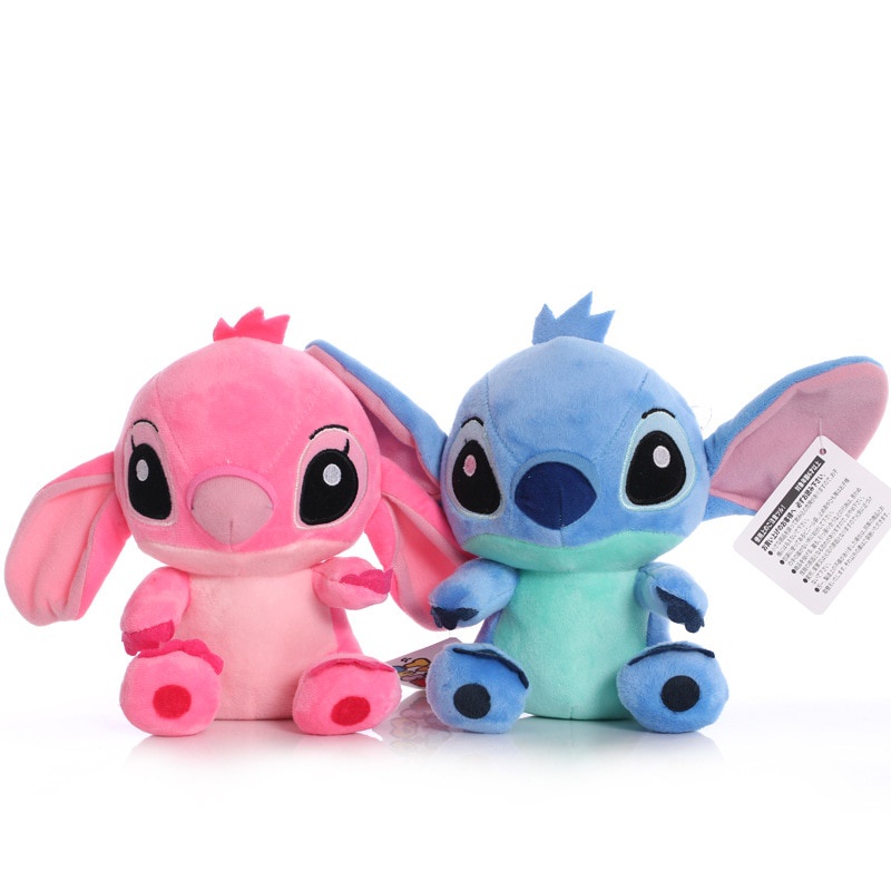 Boneco De Pelúcia Stitch Lilo E Stich Boneco Disney 20cm