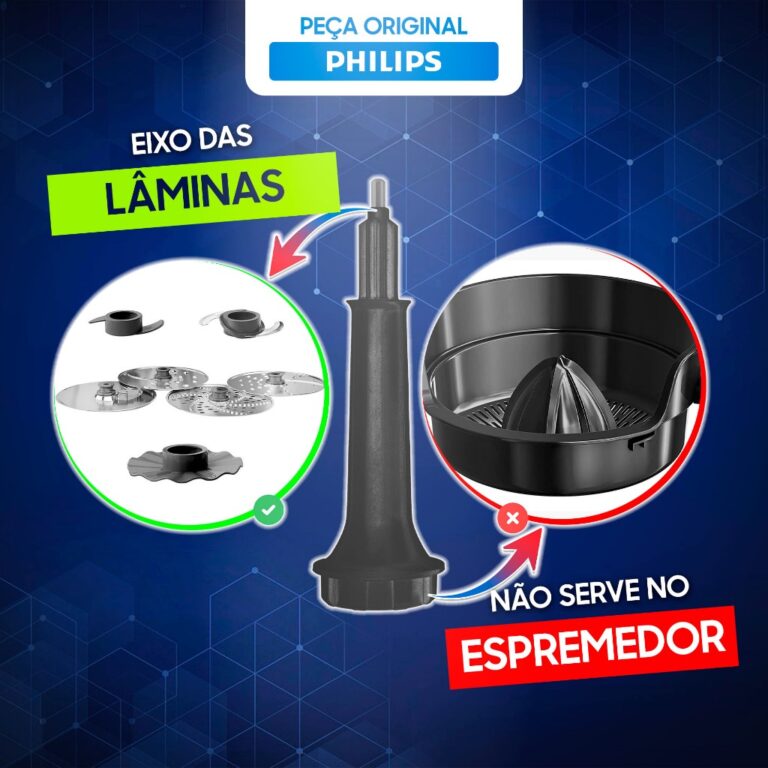 EIXO DE ACIONAMENTO PARA MULTIPROCESSADOR PHILIPS 