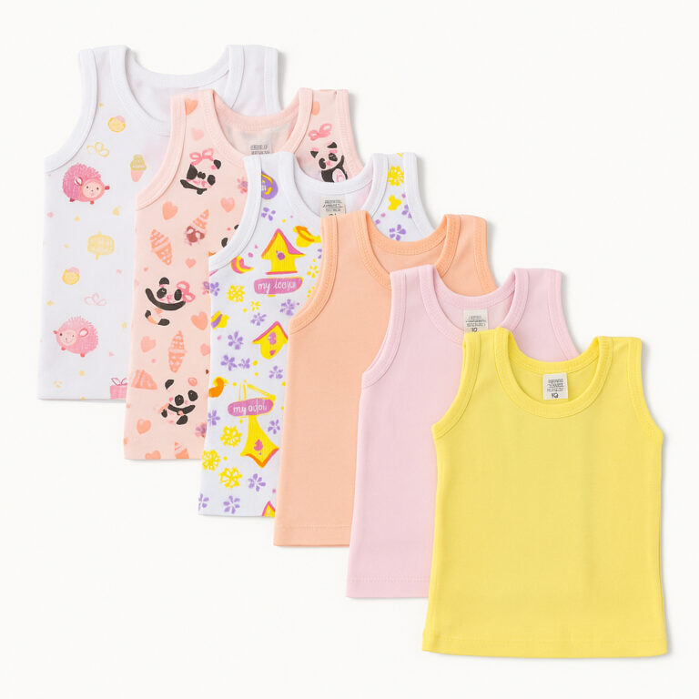 Kit 6 Camisetinha Camiseta Regata Bebe, P, M, G 1 
