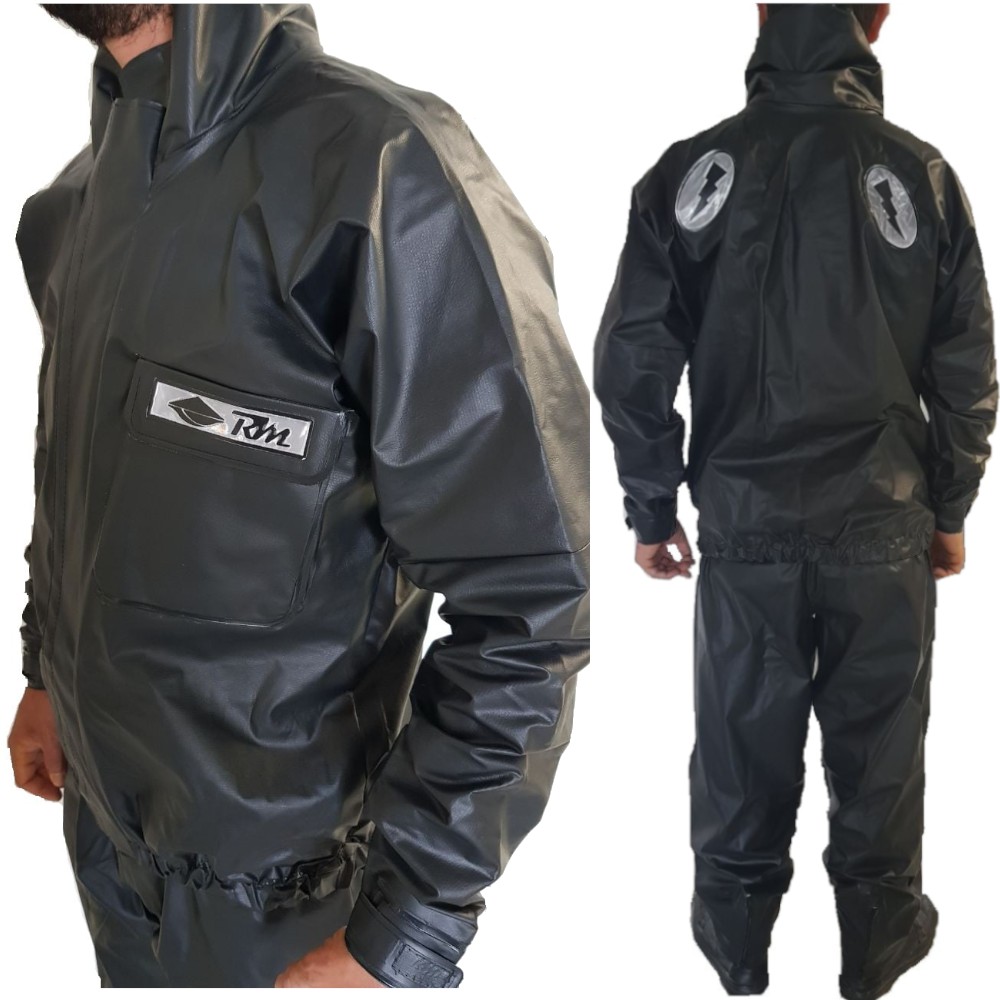Kit Capa de Chuva Motoqueiro Rm Flex Impermeavel