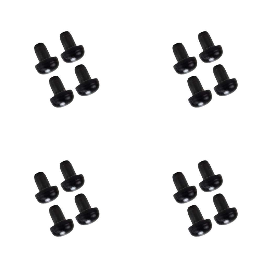16 Borrachas Pé Grade Trempe Fogão Cooktop Brastemp Consul