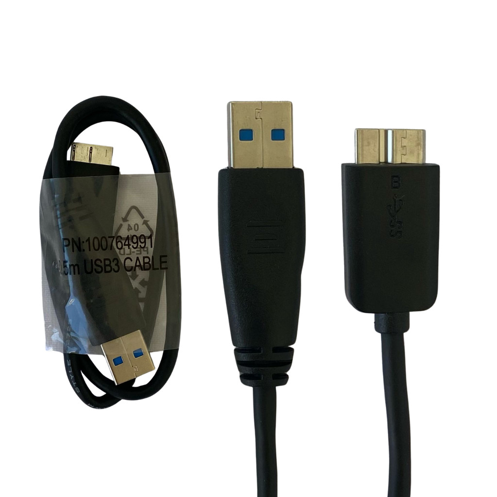 Cabo P/HD Externo usb X Micro 3.0  50 Centímetros Preto