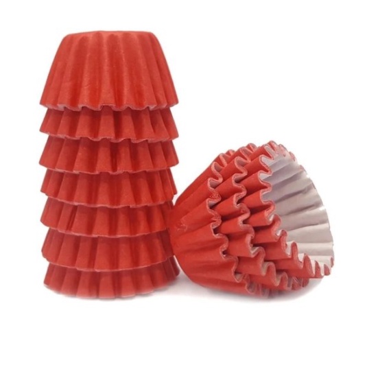 Forminha de Papel para Doces – Vermelho R