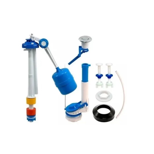 Kit Mecanismo Descarga UNIVERSAL VALEPLAST Botão 