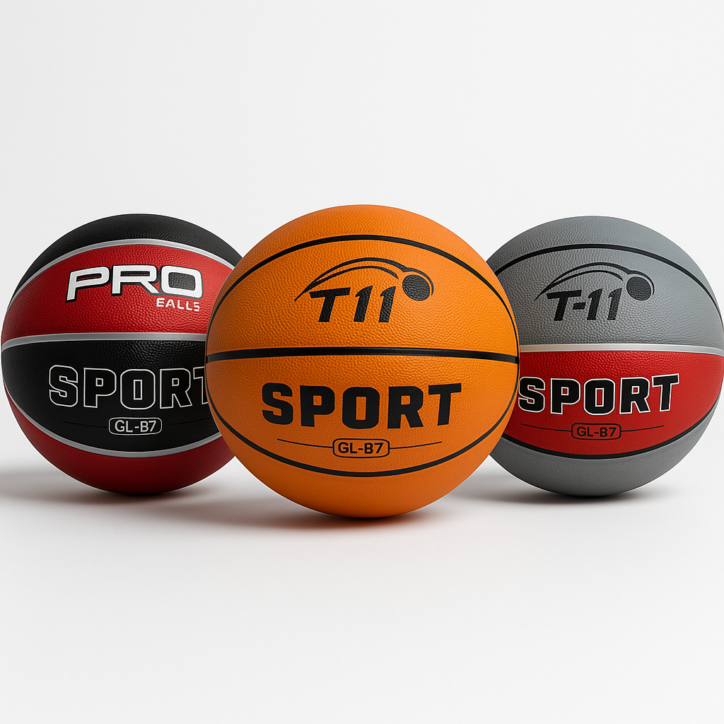 Bola de Basquete Tamanho Oficial Textura Antiderrapante e Encaixe Perfeito Basketball