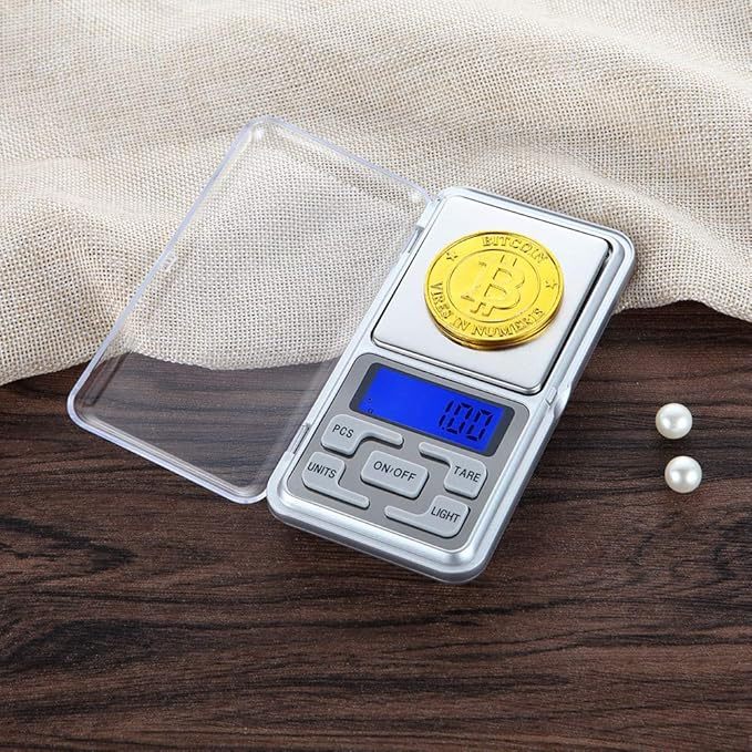 Balança Digital de Bolso Portátil Alta Precisão