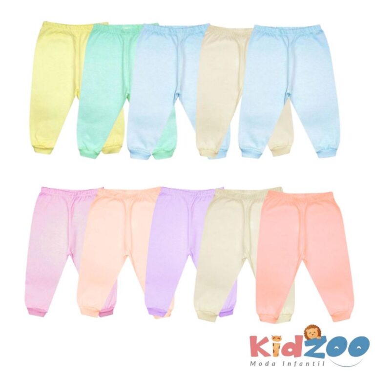 Kit 5 Mijões em Malha S/ Pé / Roupa de bebe/ Enx