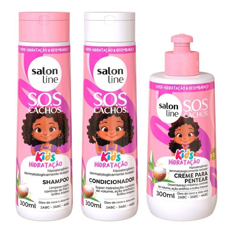 Kit Shampoo + Condicionador + Creme para Pentear 3